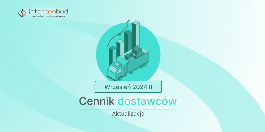 Aktualizacja cen dostawców – wrzesień 2024 II